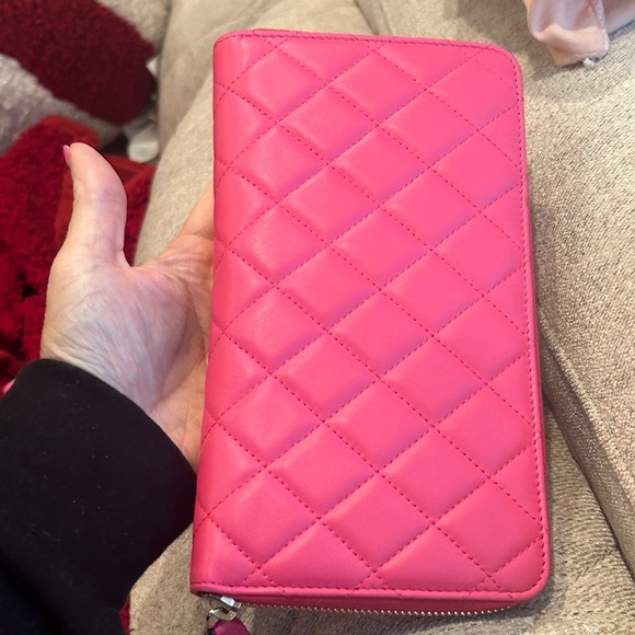 Chanel Zippy Organizer Wallet pink - Picture 2 of 10